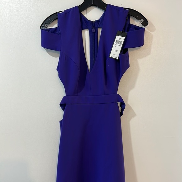 NWT BCBGMaxAzria Ava Cut Out Gown - Picture 6 of 14